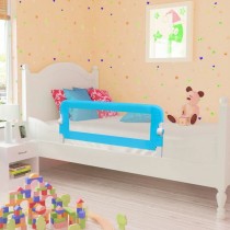 Hommoo Barrière de lit pour enfants 102 x 42 cm Bleu HDV00027 Pas cher